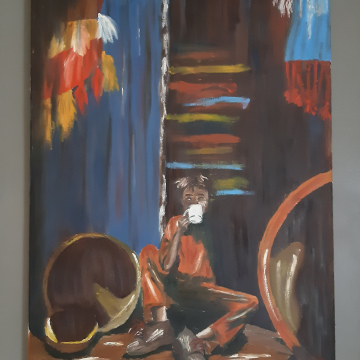 L'enfant  à la tasse